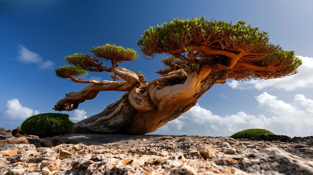 otherworldly landscapes of socotra island, dragon blood trees the dragon blood trees of socotra island create an otherworldly landscape. 