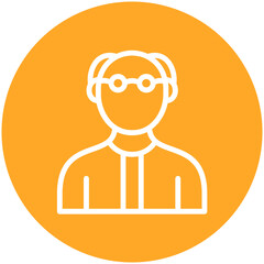 Old vector icon illustration of Generation Gap iconset.