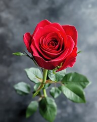 Happy Propose Day Beautiful Red Rose