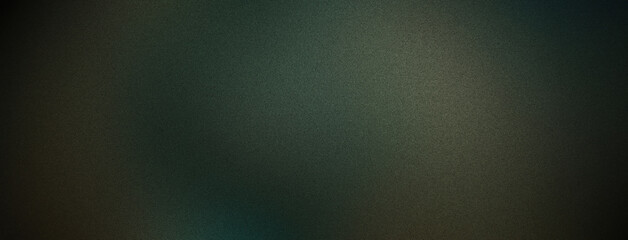 Deep Green Gradient Background with a Grainy Texture