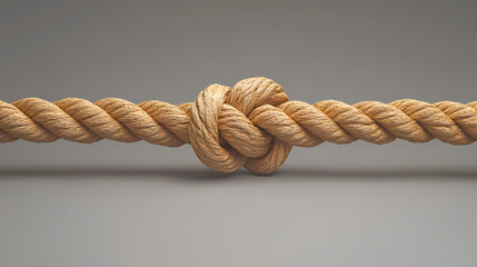 Minimalistic rope illustration