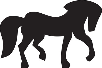 Horse icon symbol vector image Illustration
