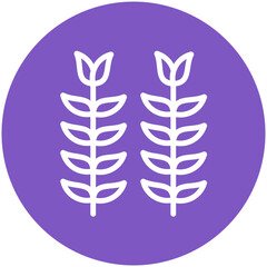 Grains vector icon illustration of Catering iconset.