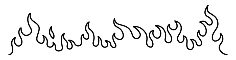 Fire graphic background