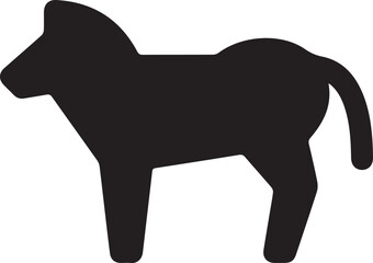 Horse icon symbol vector image Illustration
