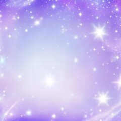 Glittering White, Blue, and Purple Gradient Sparkling Fantasy Background
