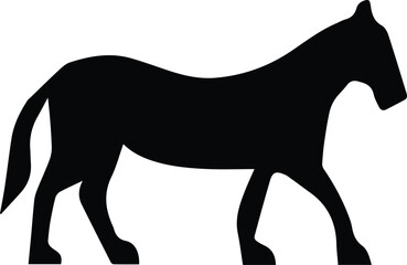Horse icon symbol vector image Illustration
