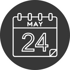 24 May Vector Icon Design