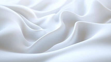 Fototapeta premium A clean and sleek abstract white background, featuring smooth textures and a subtle, modern feel.