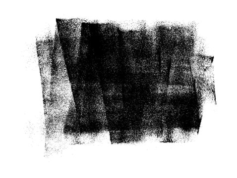 Grunge Roller Brush Stroke Paint Texture Background Vector