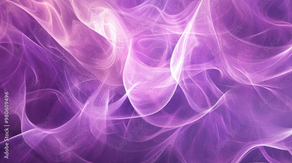 Poster a dreamy purple abstract background featuring flowing patterns and soft highlights, perfect for a my