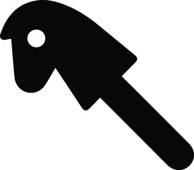 Horse icon symbol vector image Illustration
