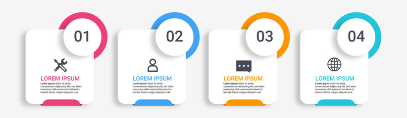 infographic elements data visualization vector design template. Can be used for steps, options, business process, workflow, diagram, flowchart, timeline, marketing. Bundle info graphics.