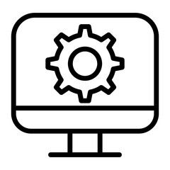 fix, repair, maintenance computer icon