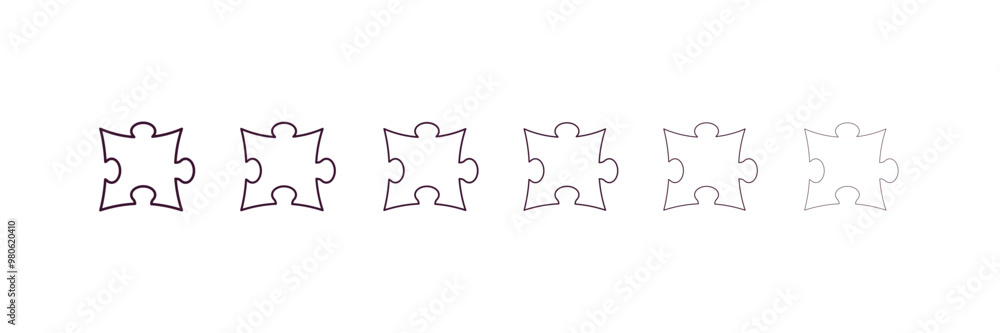 Poster addon outline icon. linear vector from programming concept. 6 different line style addon icon includ