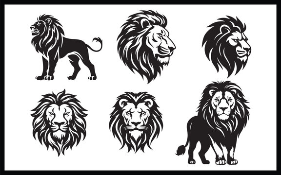 Lion - High Quality Vector Logo - Vector illustration ideal for 