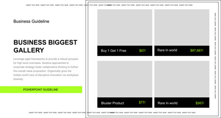 Abstract white, red presentation slides. Modern brochure cover design. Fancy info banner frame. Creative infographic elements set. Urban city font. Vector title sheet model. Ad flyer style template