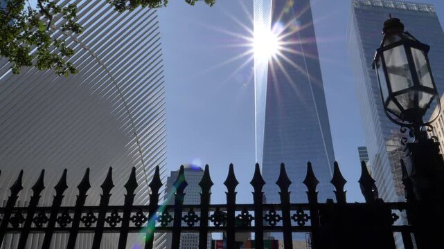 Trinity Church Cemetery in Upper Manhattan, New York, US