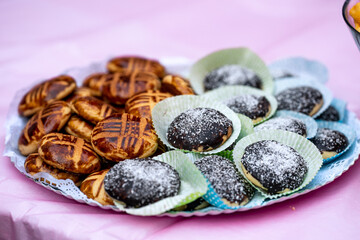 cookies on a plate