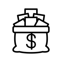 Money bag icon