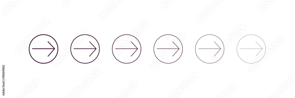 Poster solar recycle outline icon. linear vector from user interface concept. 6 different line style solar 