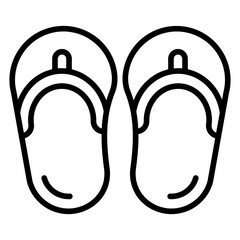 Flip Flops icon style