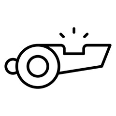 Whistle icon style