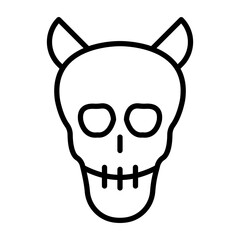 Devil icon style