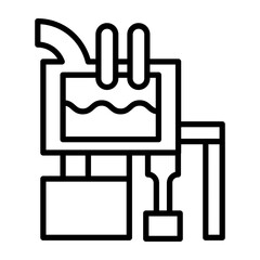 Electric Arc Furnace icon style