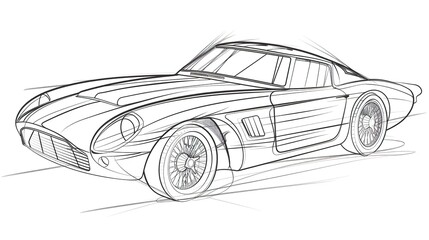 Car Concept Architect Blueprint