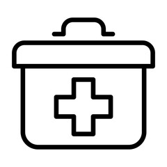 First aid kit icon