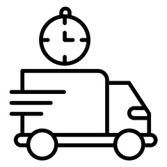 Express Shipping icon style