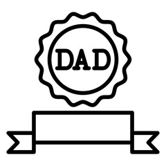 Proud Father icon style