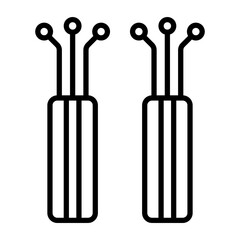 Wire icon style