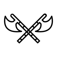 Hatchet icon style