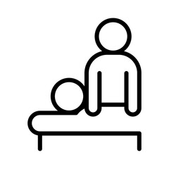 Fototapeta premium reflexology icon