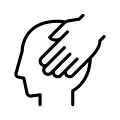 Head massage icon
