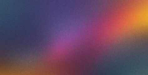 Neon Colors Gradient Background with a Grainy Texture