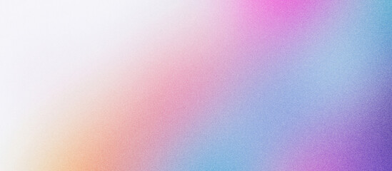 Pastel Colors Gradient Background with a Grainy Texture