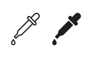 liquid dropper icon. Dropper icon