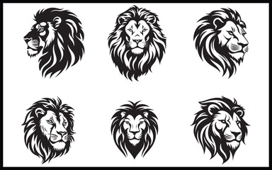 Obraz premium Lion - High Quality Vector Logo - Vector illustration ideal for T-shirt graphic 