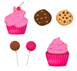 sweet dessert set