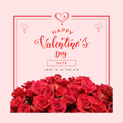 Valentines Day | EPS Vector | Flower