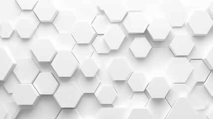  , geometric white background abstract background made of hexagons, 