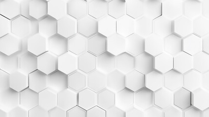 Fototapeta premium future modern white and grey hexagon background 