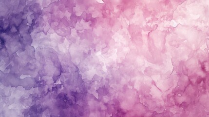 Obraz premium Abstract Watercolor Painting in Soft Purple and Pink Hues