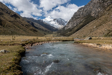 river in the mountains