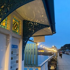 Seaside victorian pier