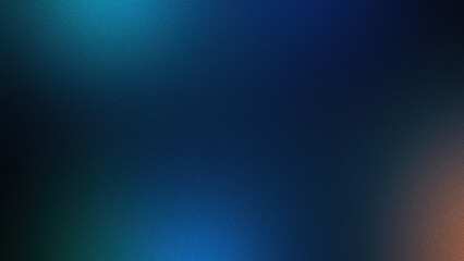 Obraz premium Marine Blue Colors Gradient Background with a Grainy Texture