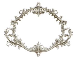 antique silver frame